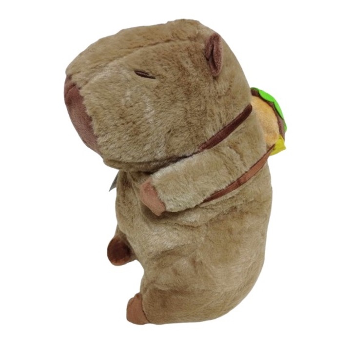 Jucarie de plus, GyafiTuning, Capybara maro, 30 cm