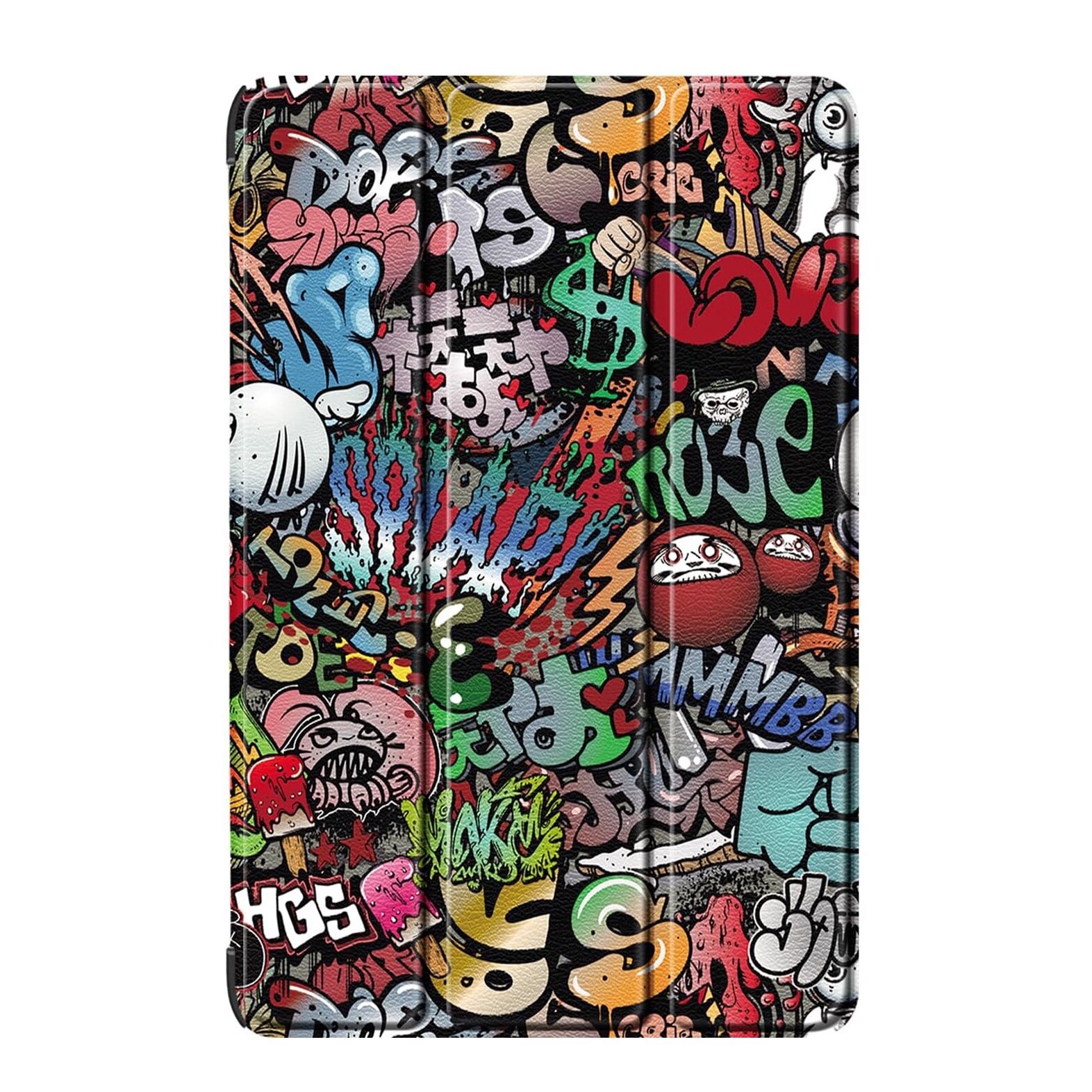 Husa pentru tabletele Samsung Galaxy Tab S10 (2024) / Tab S9 (2023) de 11.0", Smart Cover cu Suport - Graffiti