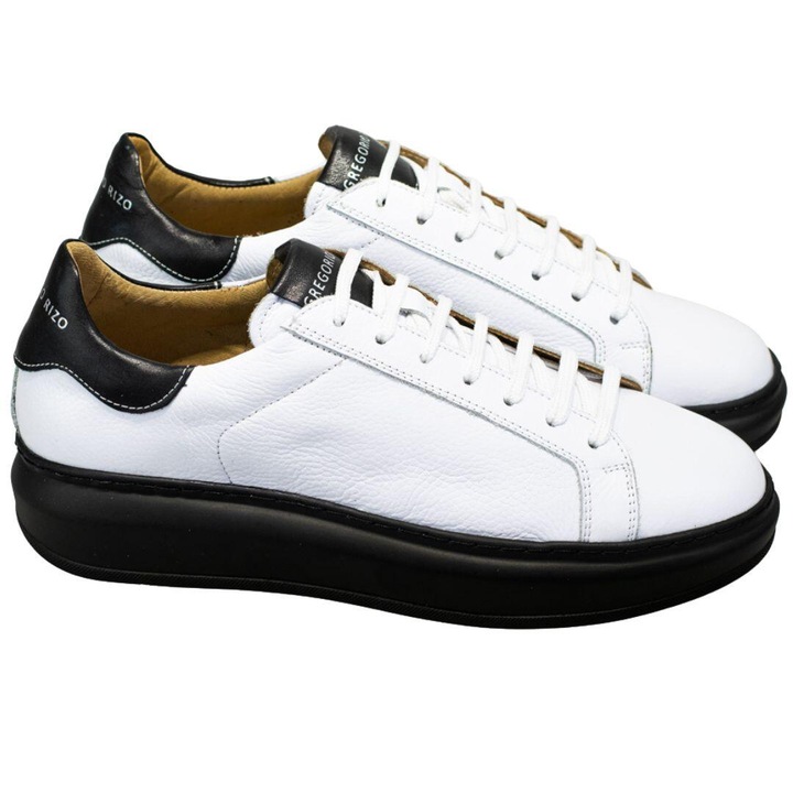 Sneakersi barbati, Adam Alb+Ng 43EU