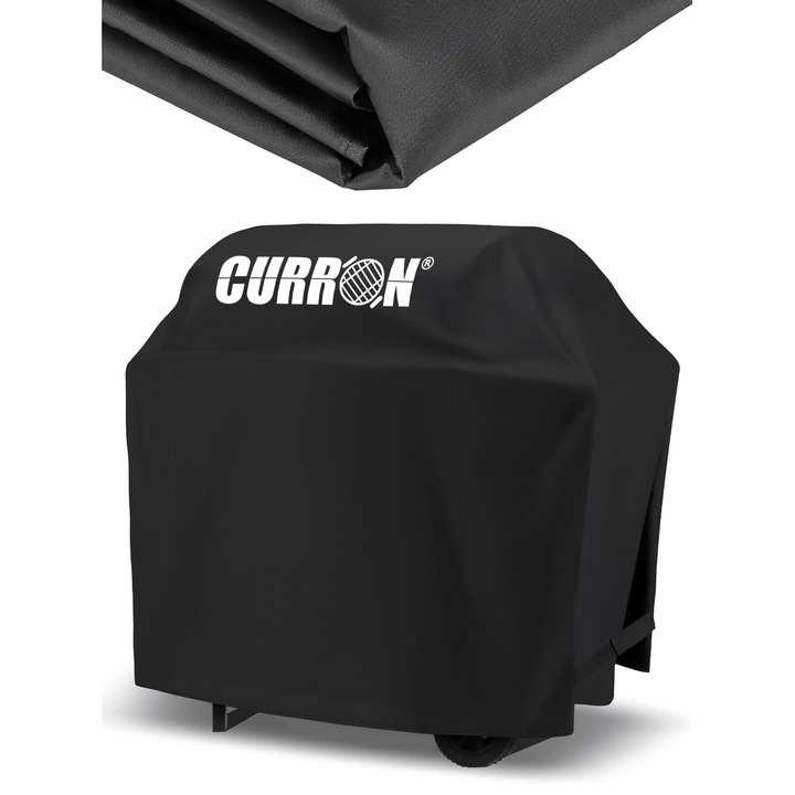 Покривало за барбекю, Maltec, Curron, Bigbend Gm2020, PVC, Защита от атмосферни влияния, Кафяв цвят, Естетичен външен вид, Лесен за сглобяване и разглобяване, Черен