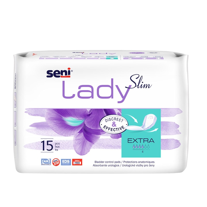 Pachet 3 X Absorbant Incontinenta Seni Lady Extra 15buc
