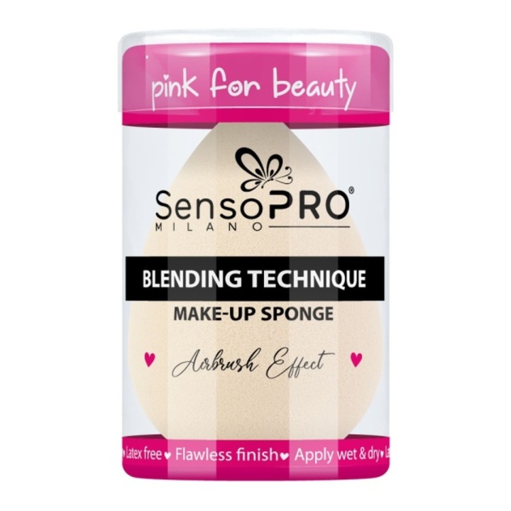 Burete Machiaj Blending Technique SensoPRO Milano, Nude