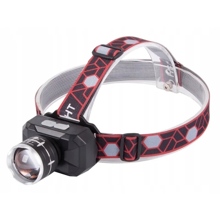 Регулируем LED акумулаторен челник, Gonga® Red