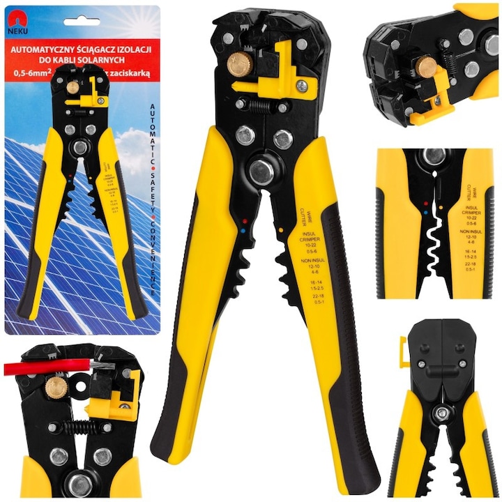 Cleste dezizolat cabluri fotovoltaice