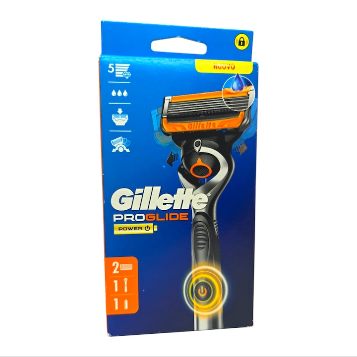 ΠΡΠΆΠΊΠ° ΡΠ°ΠΌΠΎΠ±ΡΡΡΠ½Π°ΡΠΊΠ° Gillette, Proglide Power, ΠΡΡΠΆΠΊΠ° 1 Π±ΡΠΎΠΉ, ΠΠΎΠΆΡΠ΅ 2 Π±ΡΠΎΡ