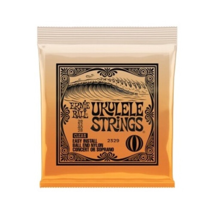 Ernie Ball Ukulele Ball End Clar 2329 - corzi ukulele concert/sopran