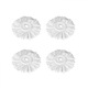 Set Mop Rotativ 360° cu Galeata Centrifuga din Inox - 4 Lavete incluse, Next Trend