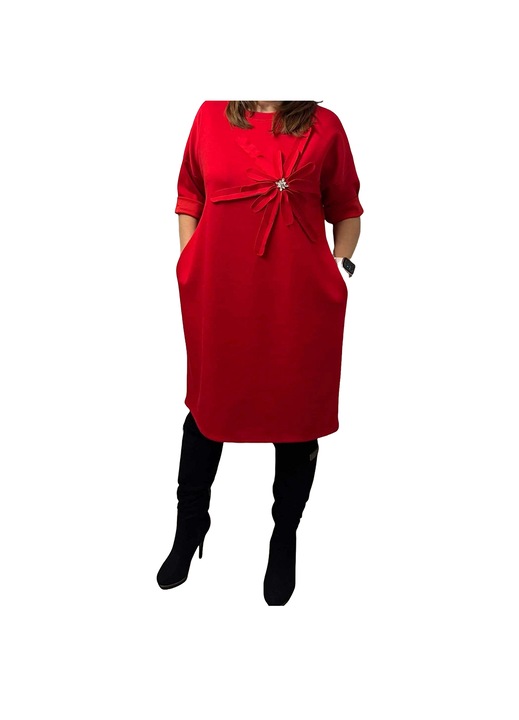 Rochie Medie Dama, model Stea, Rosie