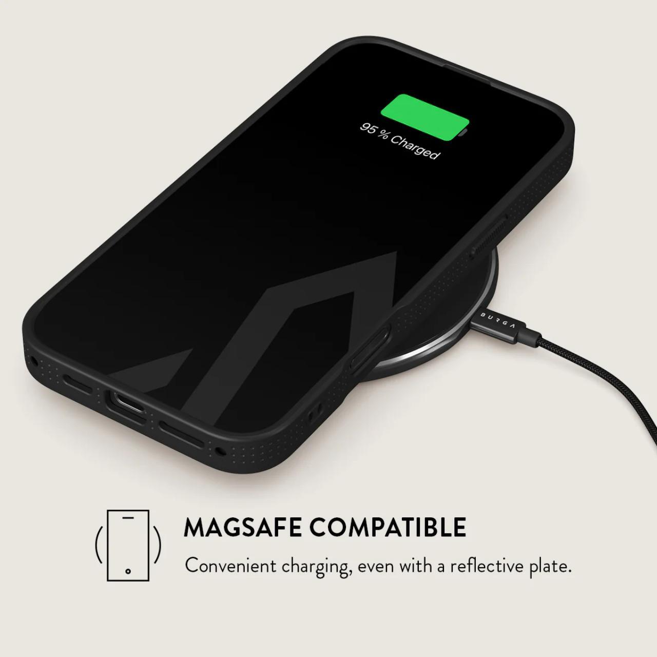 【BURGA】Elite Dark MagSafe iPhone16ケース Husa Burga Elite Mirror Magsafe Gold BFF compatibila cu iPhone 16