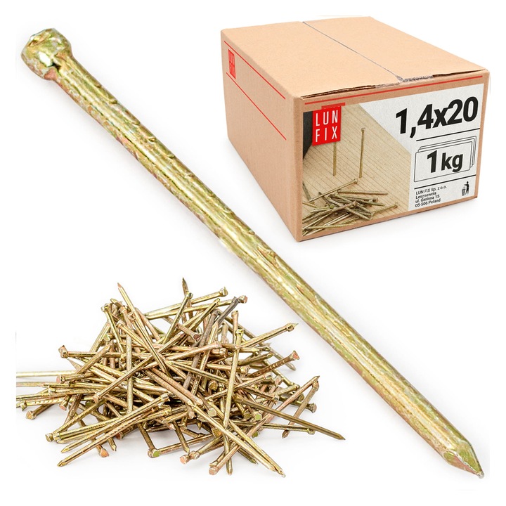 Cuie Lun Fix 1,4x20mm, galbene, ocazie, set 1kg