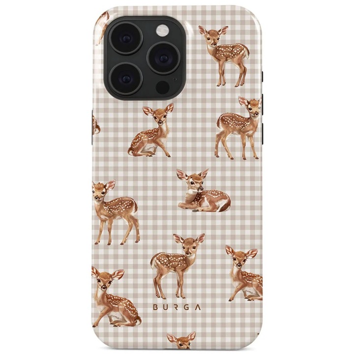 Husa Burga Dual Layer Bambi compatibila cu iPhone 15 Pro Max