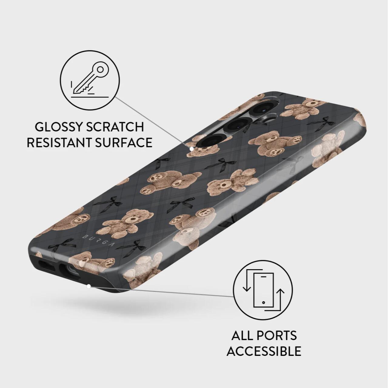 Husa Burga Dual Layer BFF compatibila cu Samsung Galaxy S25