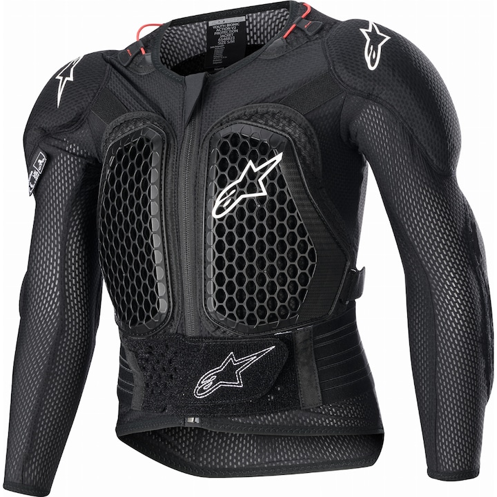 Armura pentru copii Alpinestars bionic actionV2, Negru, S, L/XL