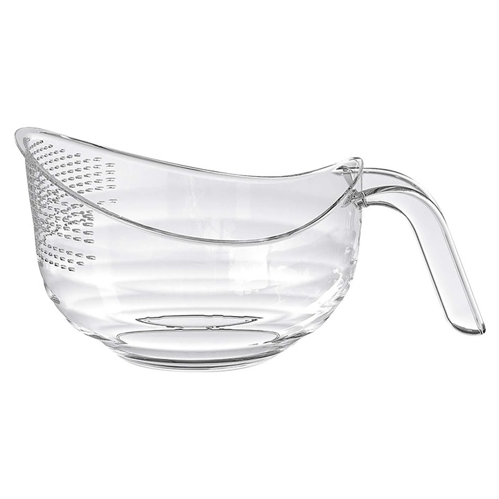 Мултифункционална цедка, 2024, бяло/сиво, 26,4x12,7x19,8 см, комплект от 1 бр.