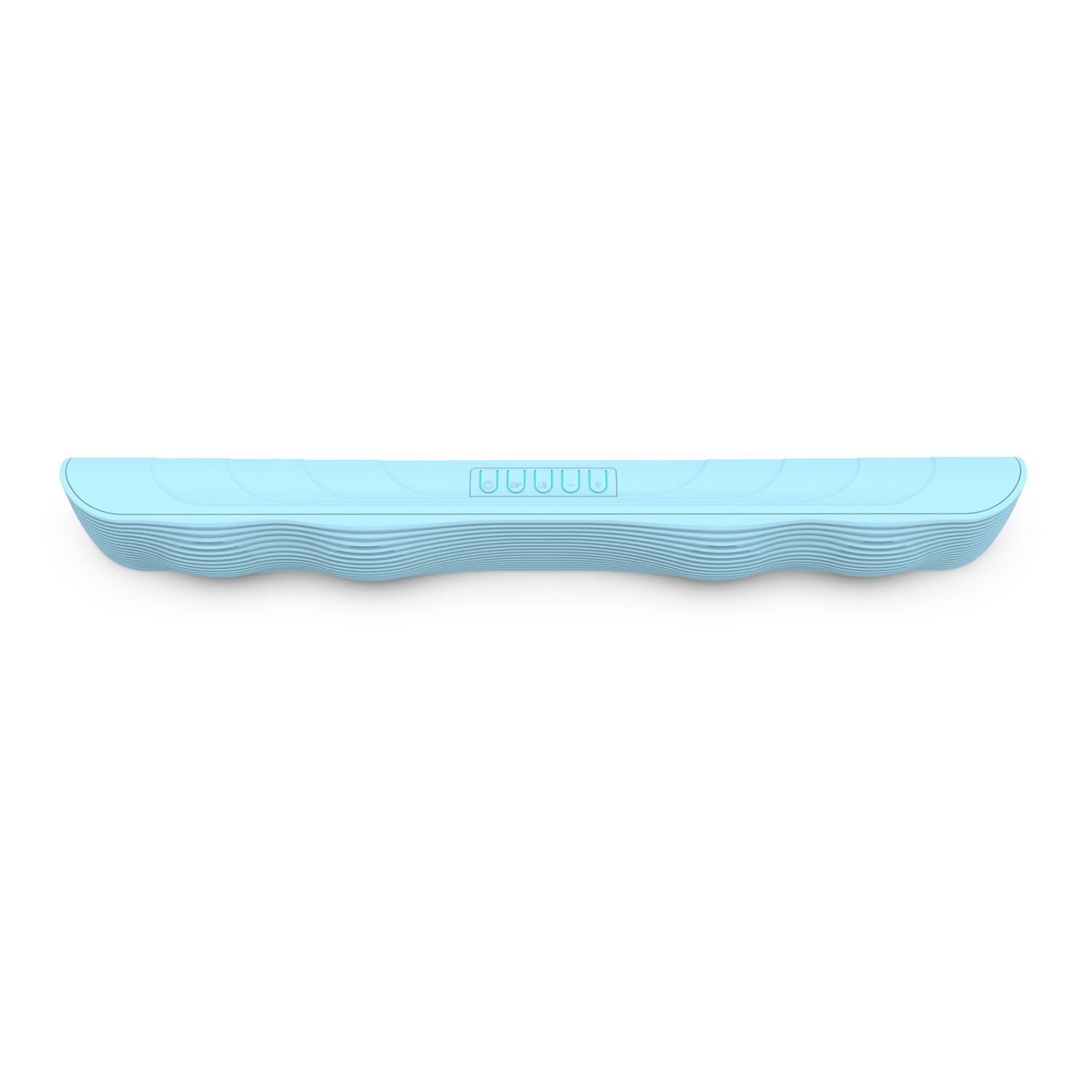 Bara de sunet, Bluetooth 5.0, 20W, 75dB, calitate sunet HIFI, FM, telecomanda, albastru