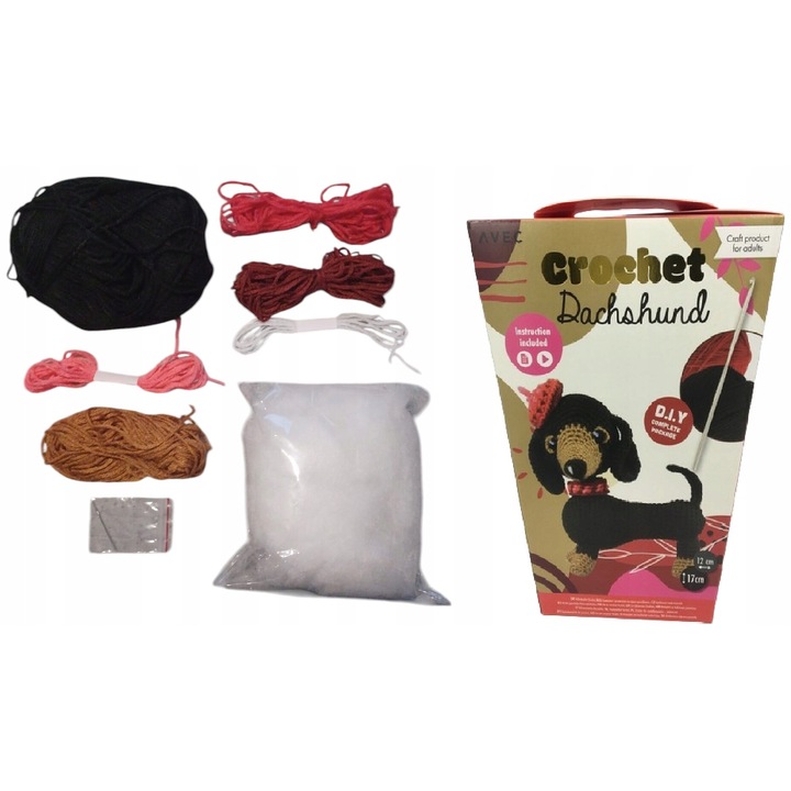 Set de crosetat CARDSPLITTER, 17x12cm, include fire si ac