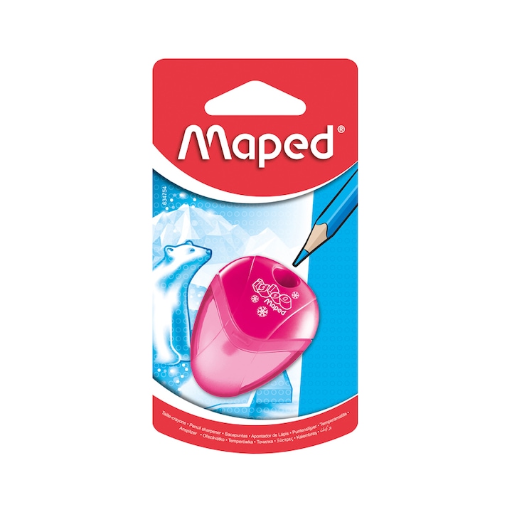 Maped I-Gloo hegyező, Egylyukú, Tartályos, Balkezes, Vegyes színek