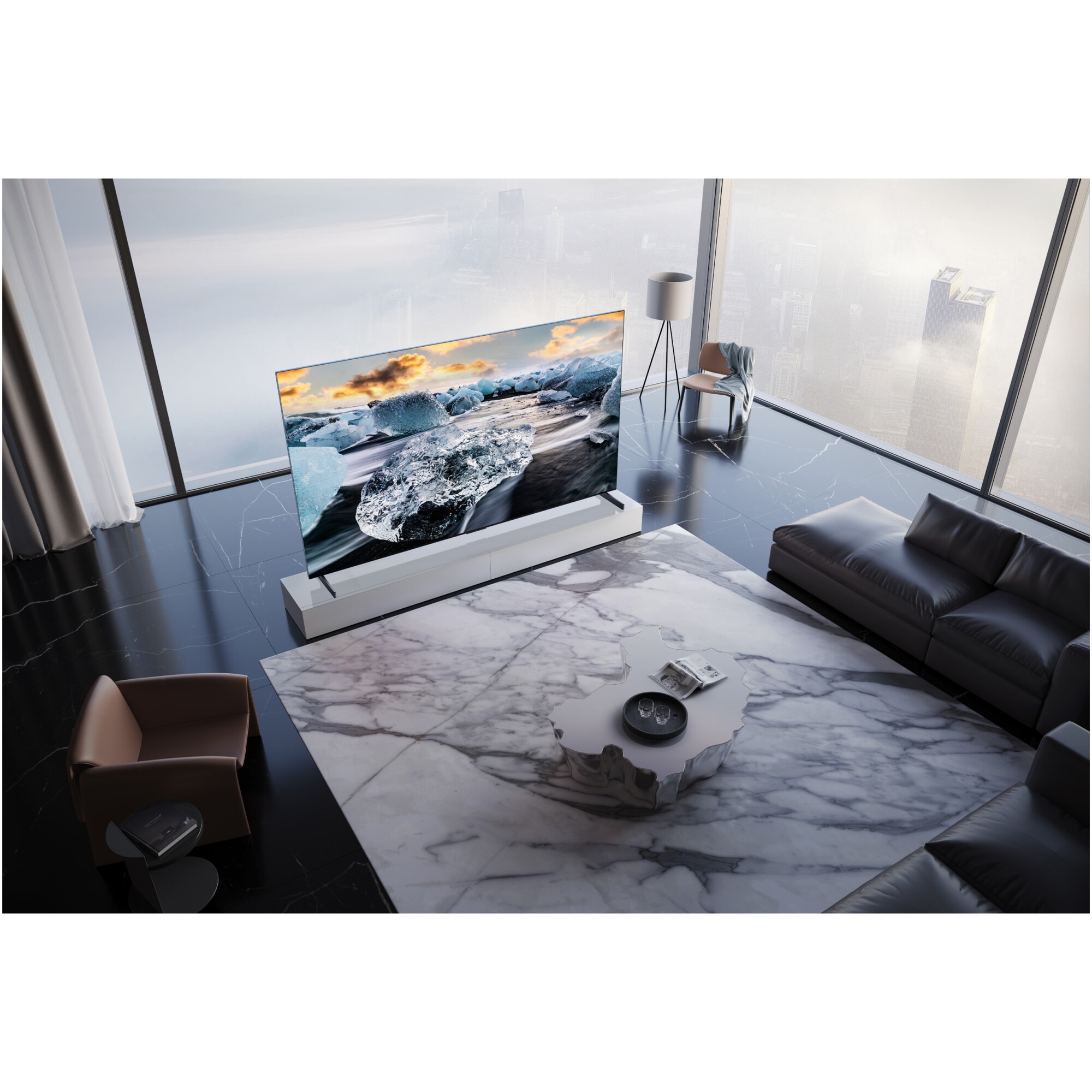 Televizor TCL QD-MiniLed 85X11K, 214 cm, Smart Google TV, 4K Ultra HD, 100Hz, Clasa G (Model 2025)