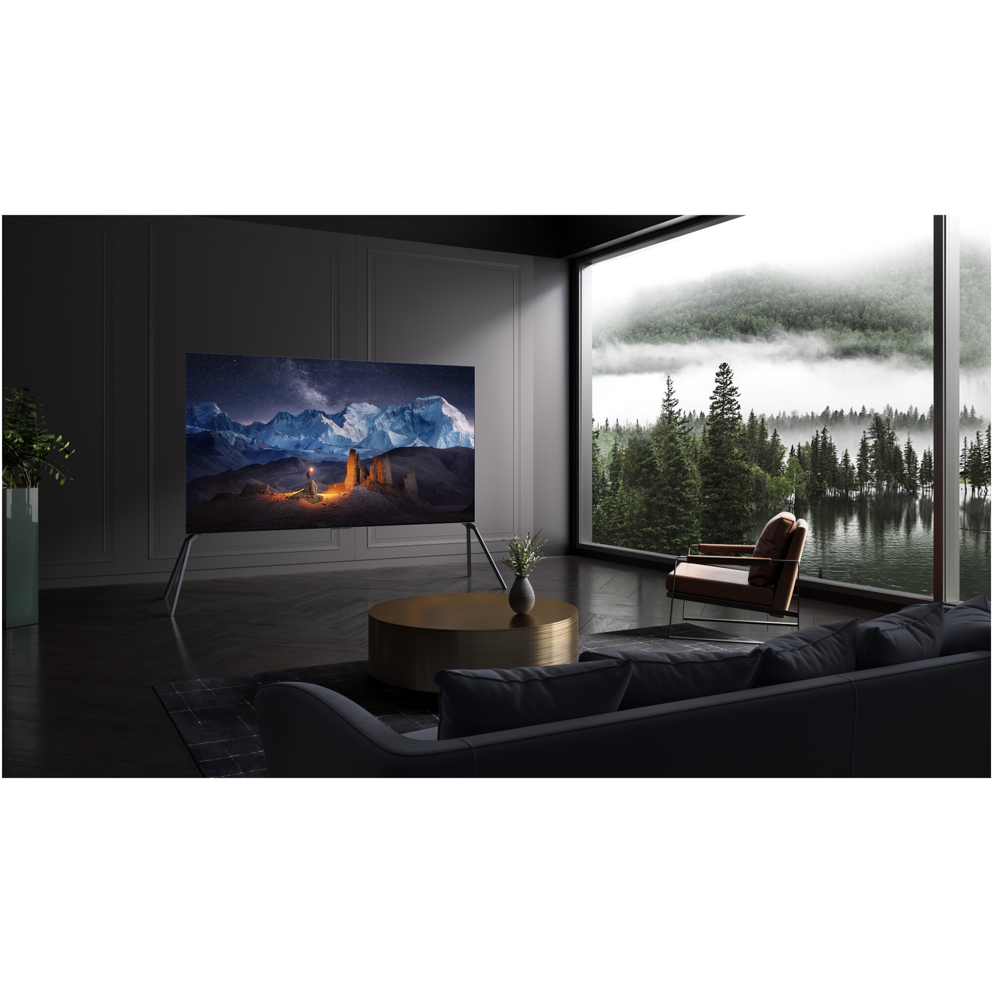 Televizor TCL QD-MiniLed 98X11K, 248 cm, Smart Google TV, 4K Ultra HD, 100Hz, Sunet Bang & Olufsen, Clasa G (Model 2025)