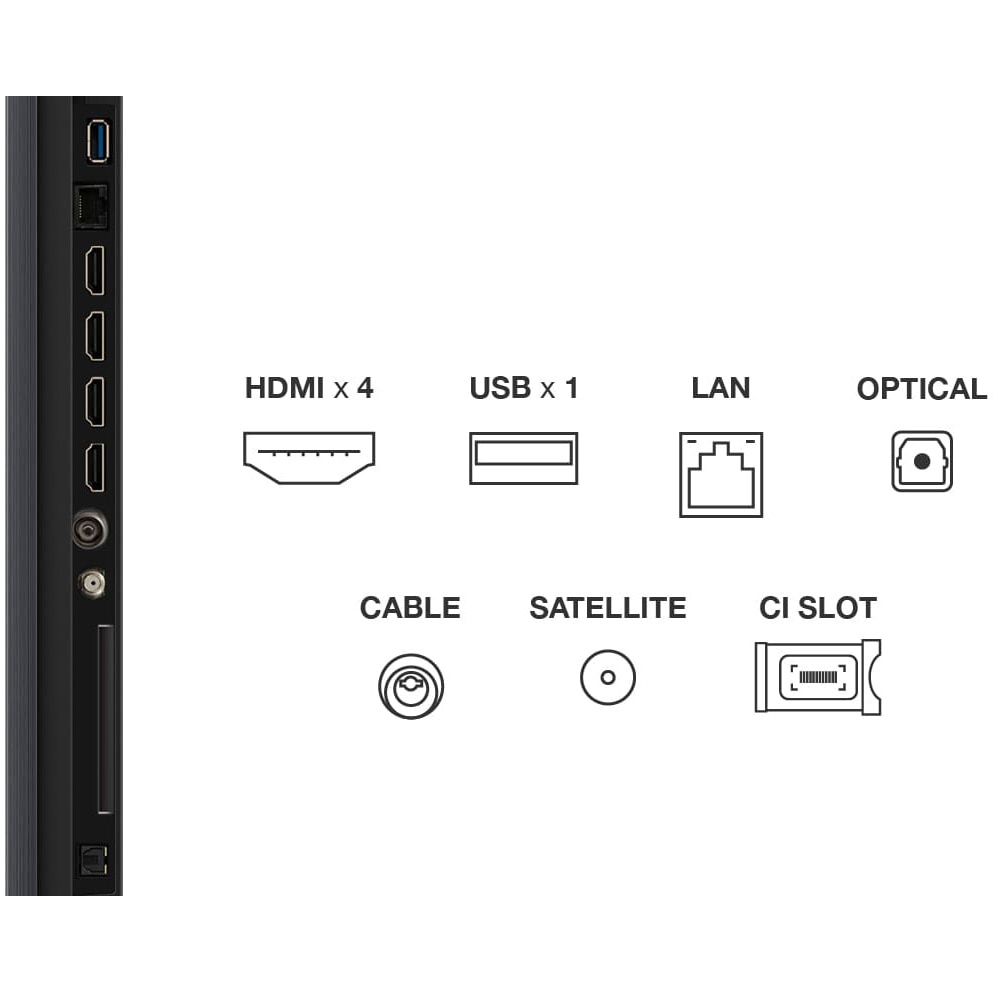 Televizor TCL QD-MiniLed 98C7K, 248 cm, Smart Google TV, 4K Ultra HD, 100Hz, Sunet Bang & Olufsen, Clasa E (Model 2025)