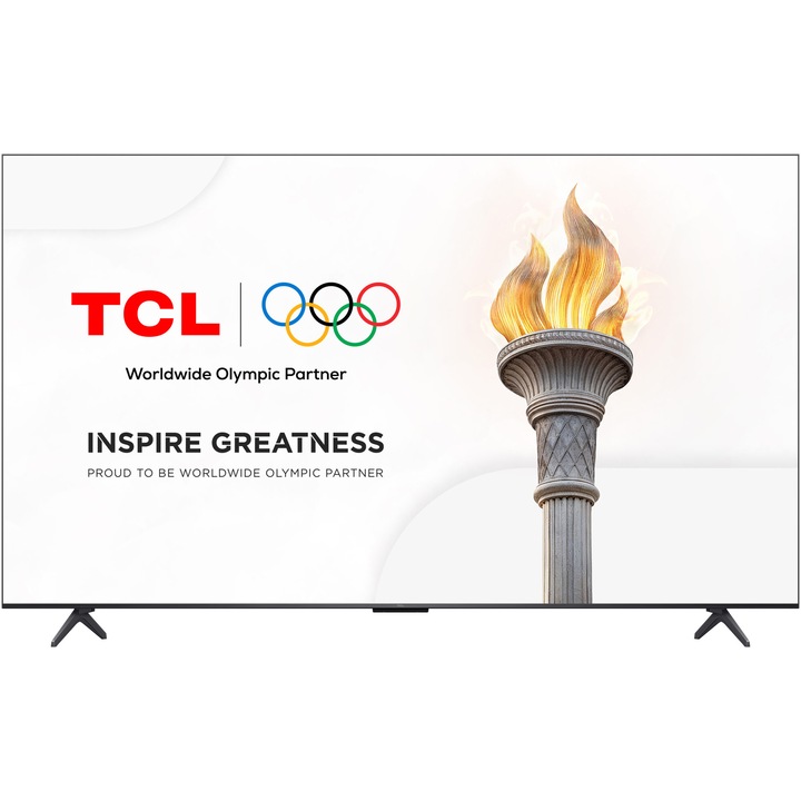 Телевизор TCL MiniLed 75C6K, 75" (189 см), Smart Google TV, 4K Ultra HD, 100Hz, Клас F (Модел 2025)
