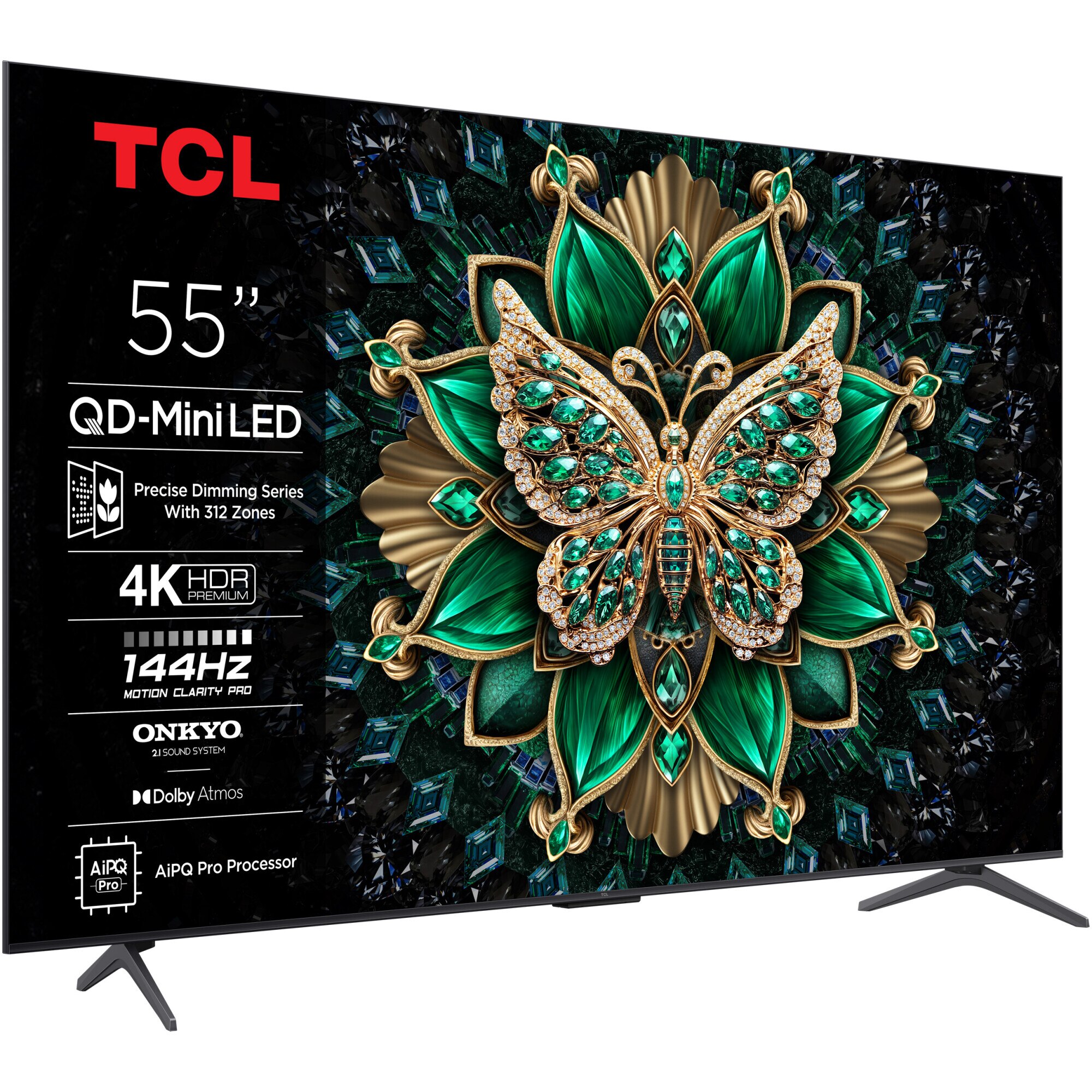 Televizor TCL QD MiniLed 55C6K 139 Cm Smart Google TV 4K Ultra HD Televizor TCL QD MiniLed 55C6K 139 Cm Smart Google TV 4K Ultra HD