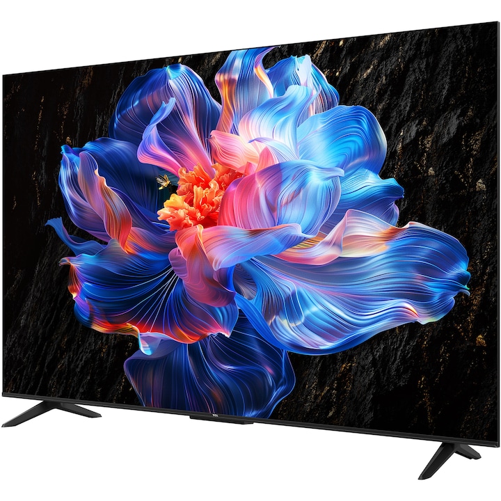 Televizor TCL LED 55P6K, 139 cm, Smart Google TV, 4K Ultra HD, Clasa E (Model 2025)