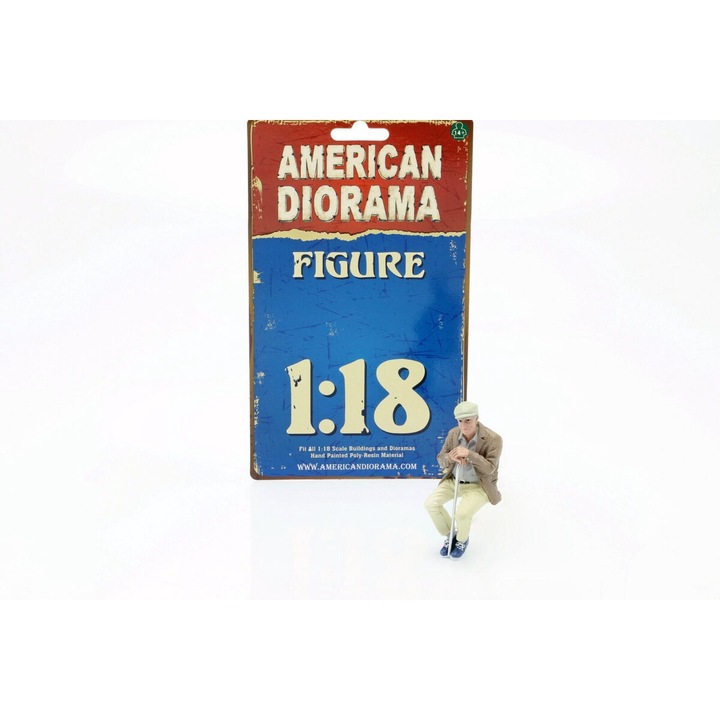 Öreg figura, 1:18 Amerikai dioráma