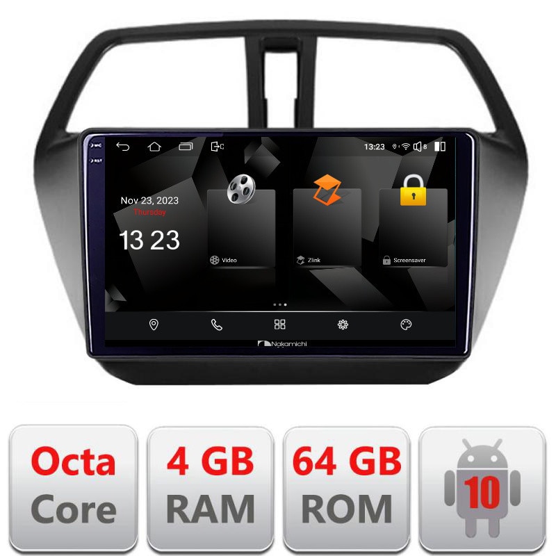 Navigatie Suzuki S-Cross Quad Core 5510-337 Android Octa Core 720p
