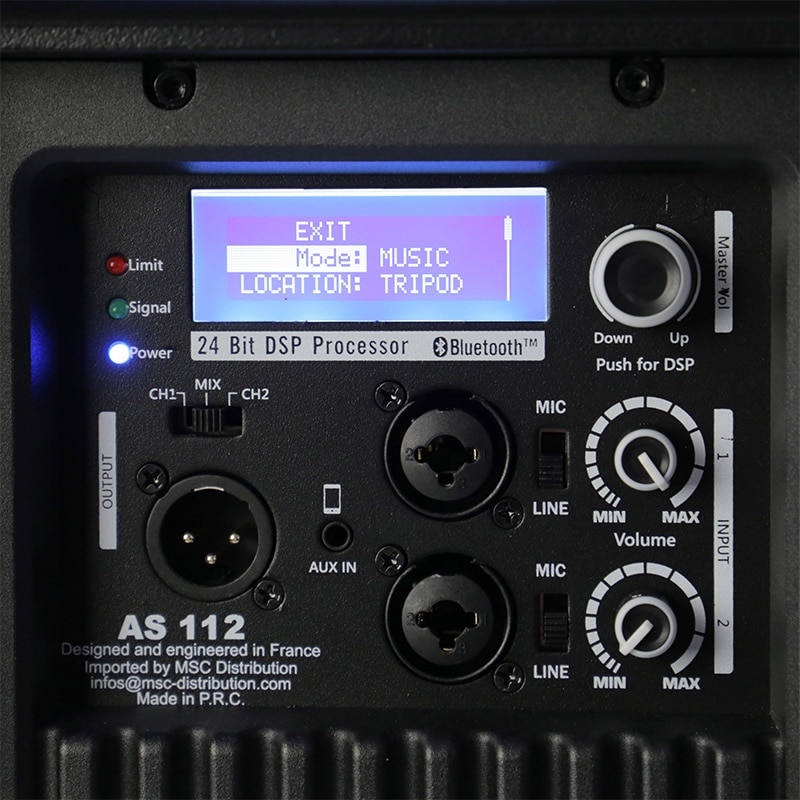Boxa activa 2 cai 12 inch, 400W RMS, Mac Mah AS112