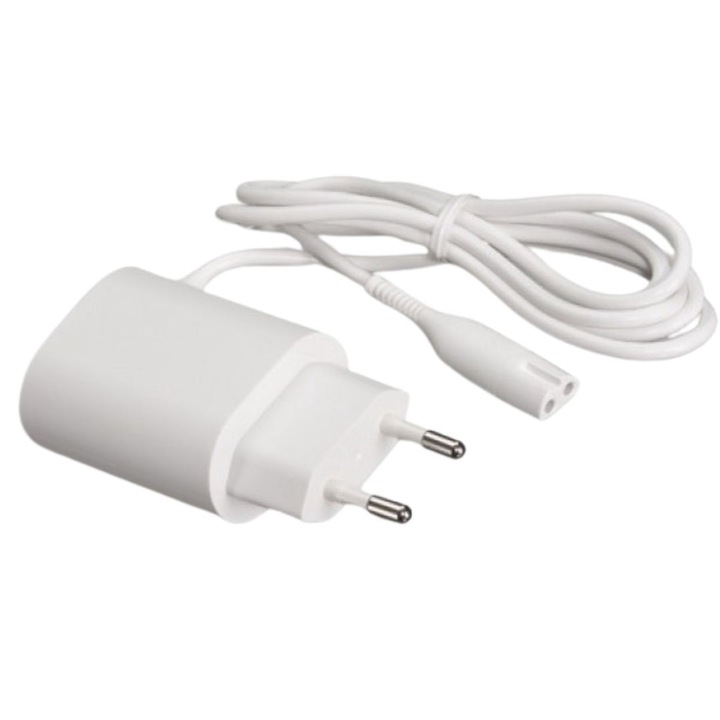 Alimentator e-SWC® pentru aparat de ras Braun, 12 V, 0.4 A, echivalent cu 81747667