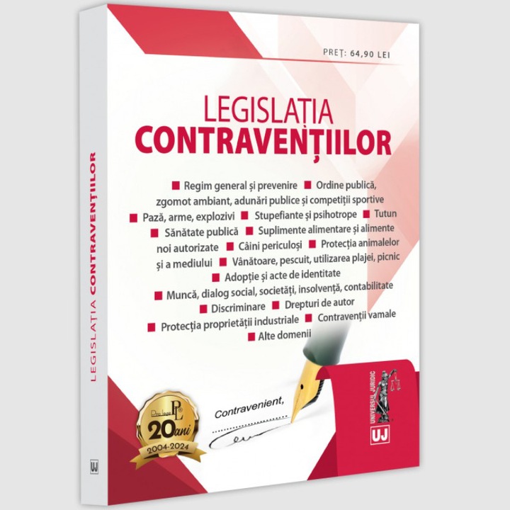 Legislatia contraventiilor: decembrie 2024