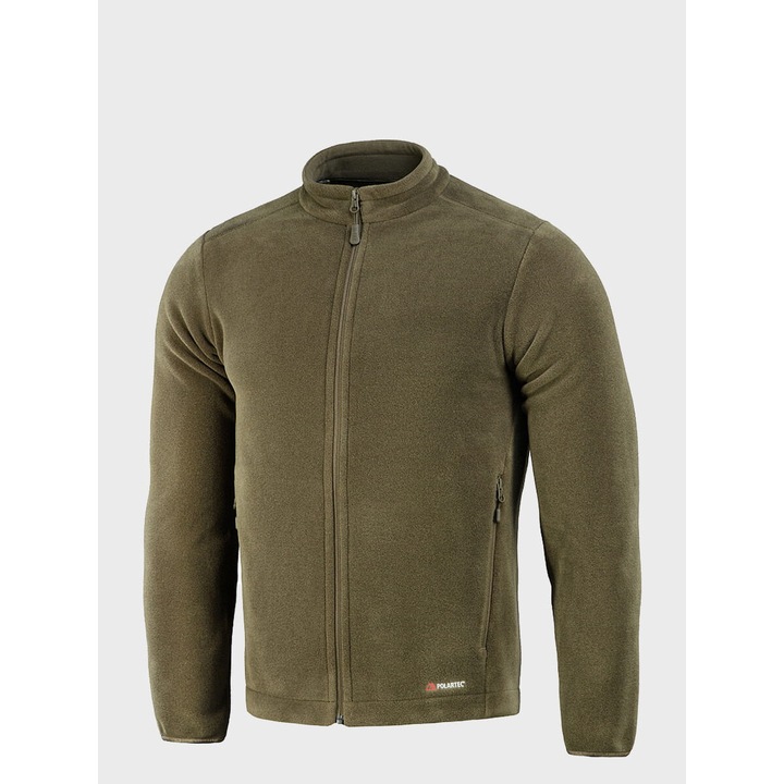 Jacheta M-TAC Nord Polartec, masline inchis, fleece, cu fermoar YKK, doua buzunare, M INTL