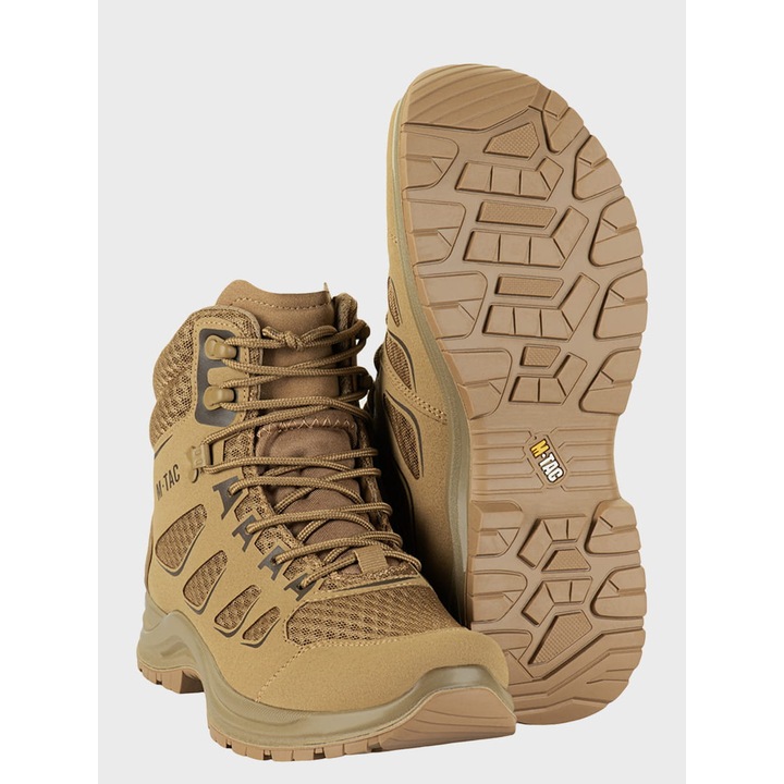 Ghete tactice de vara M-Tac Iva, respirabile, cu talpa din cauciuc, textil