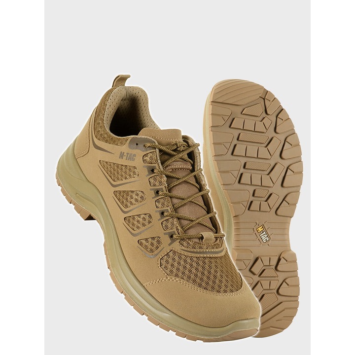 Ghete M-Tac IVA, Coyote, nubuc sintetic, talpa anti-alunecare