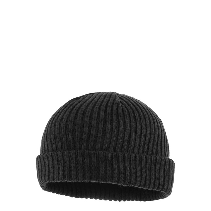 Caciula tricotata din acril M-Tac, negru, L/XL, elastica