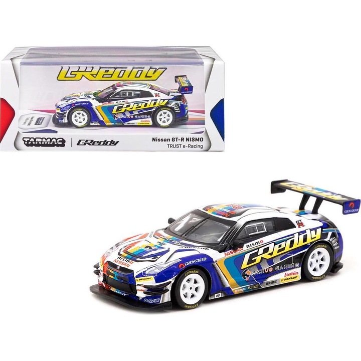 Модел на автомобил Nissan GTR R35 Trust E-Eacing 1:64 Tarmac