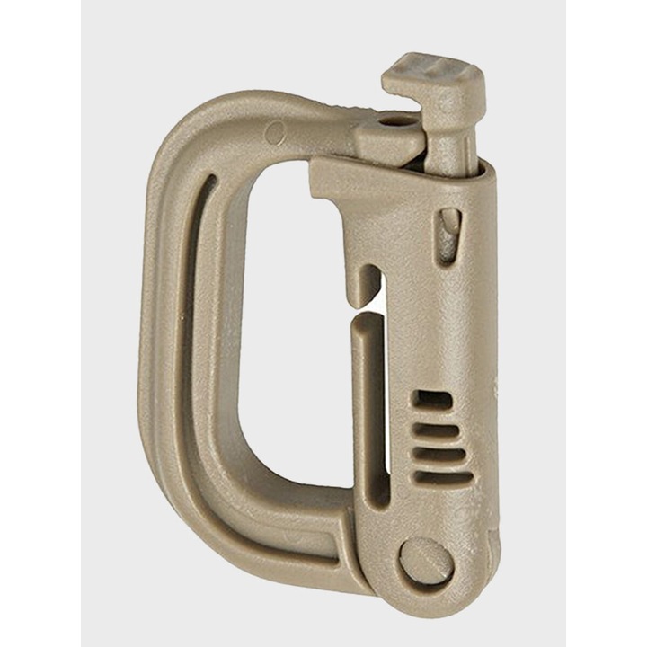 Karabinek GRMLOCK, GFC Tactical, tan, 5,5x3,8x1cm, 11g