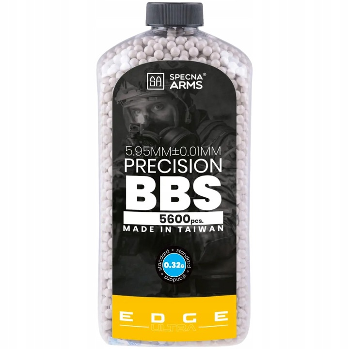 Mingi precise EDGE ULTRA 0.32 g, Specna Arms, ASG, Alb