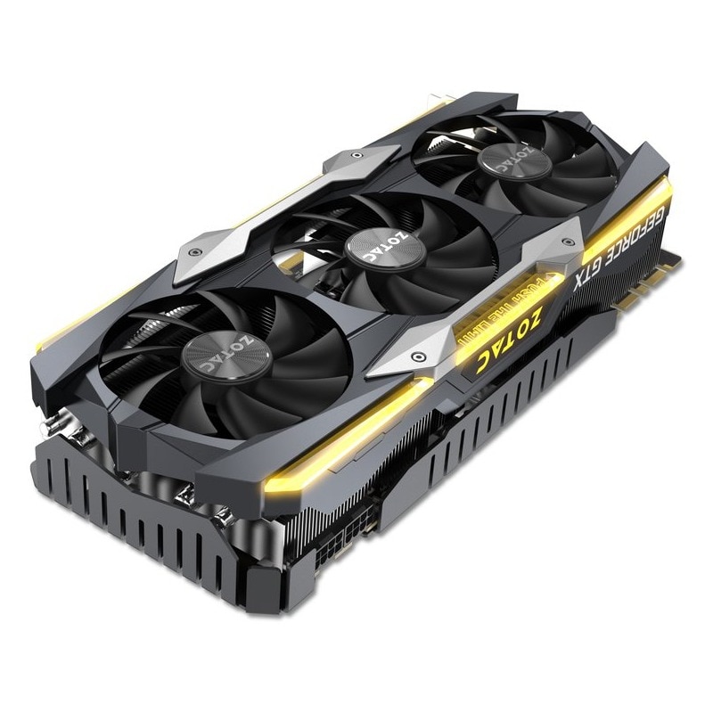 Placa video ZOTAC GeForce® GTX 1080 Ti AMP Extreme Core Edition, 11 GB,  352-bit