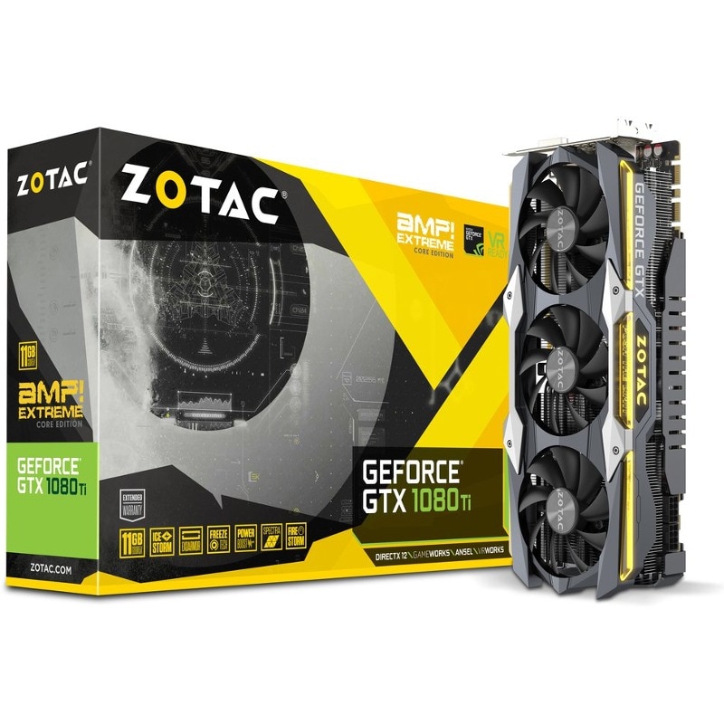 Placa video ZOTAC GeForce® GTX 1080 Ti AMP Extreme Core Edition