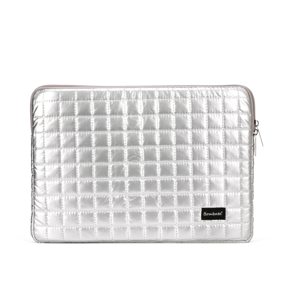 Geanta laptop Bombata Sleeve 100gr, 13-14 inch, Argintiu