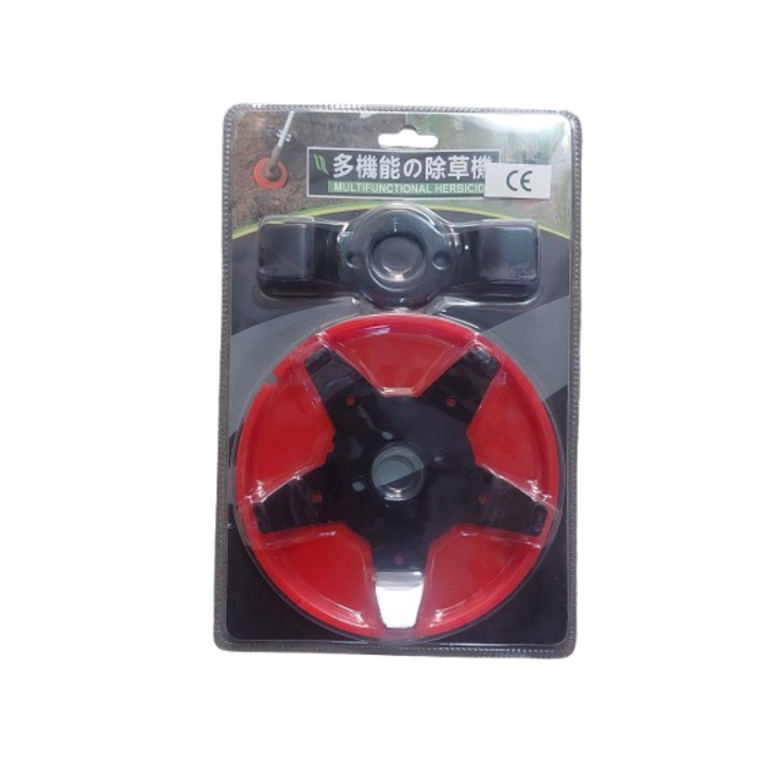 Disc motocoasa pentru erbicidat, multifunctional