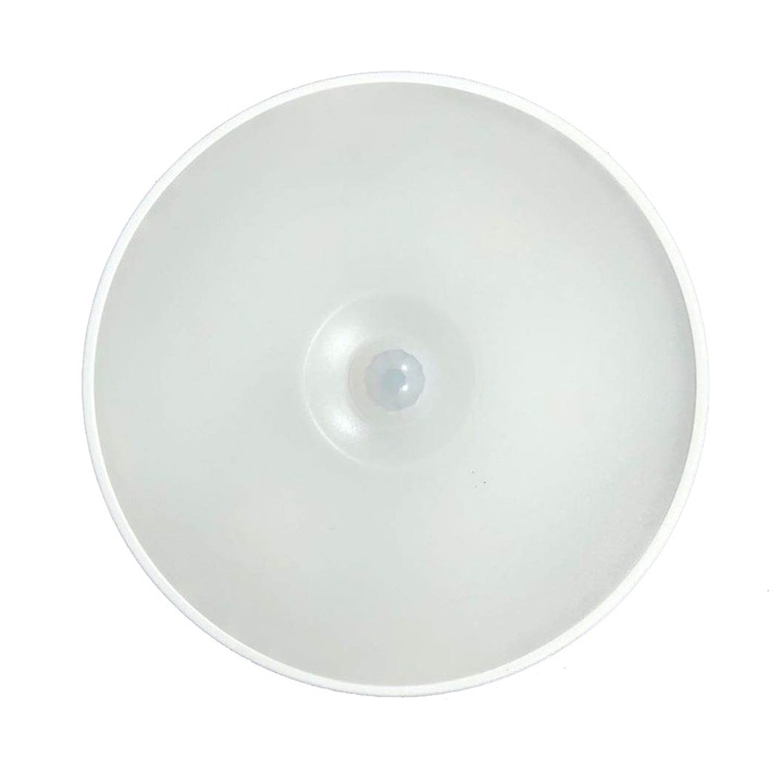 Set de 3 lampi de veghe cu senzor de miscare, lumina calda, 8.5x8.5x2.3cm