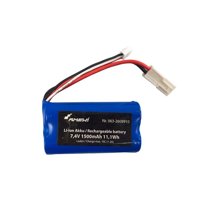 Baterie 2S 7,4V 1500mAh mini Tamiya, 70x36x19mm