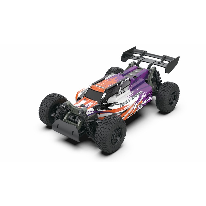 Set RC Amewi Coolrc DIY Race Buggy 2WD 1:18, 51 piese, 250x135x75mm, multicolor