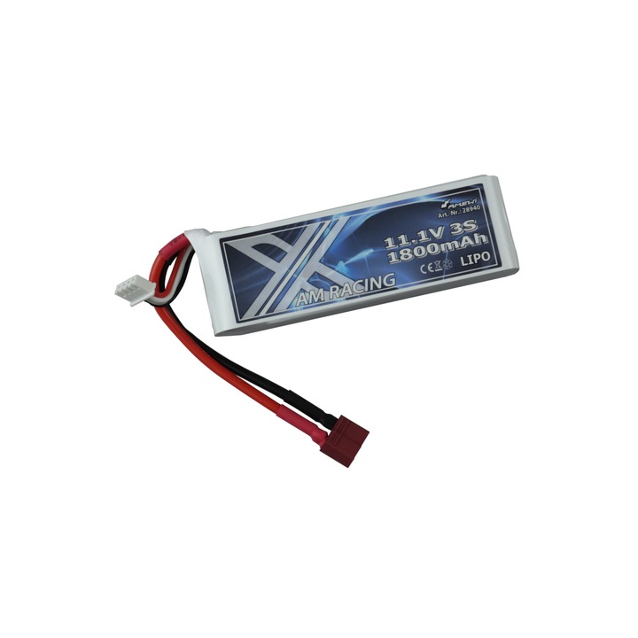 Baterie LiPo 3S 11,1V 1800mAh T-zastrcka, 40C, 108x34x20mm, 150g