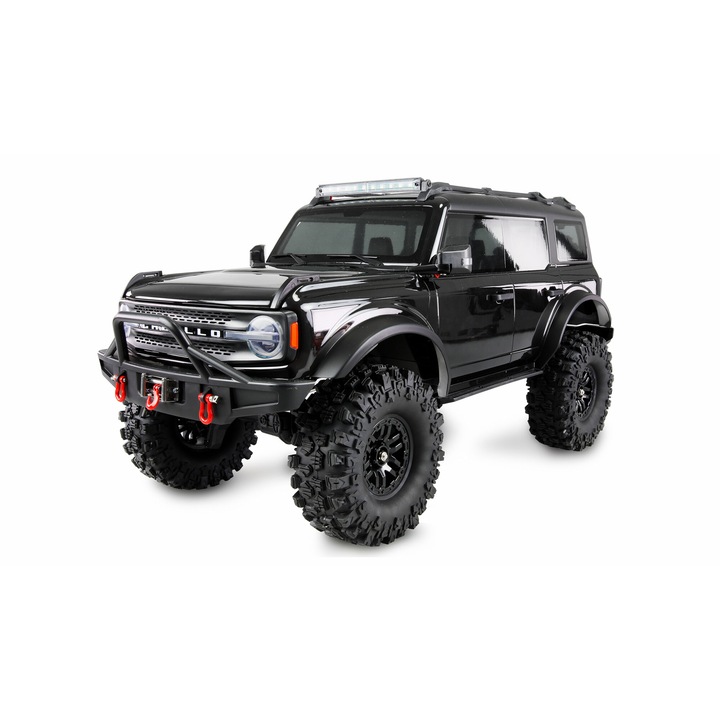 Masinuta Amewi RC AMXRock Caballo 1:10, crawler, 4WD, negru metalizat, dimensiuni 568x250x255mm
