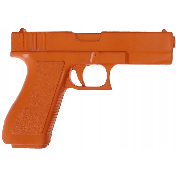 Pistol de jucarie Glock 17, Dominator Urban Combat, cauciuc, portocaliu, 18 x 13.5 cm