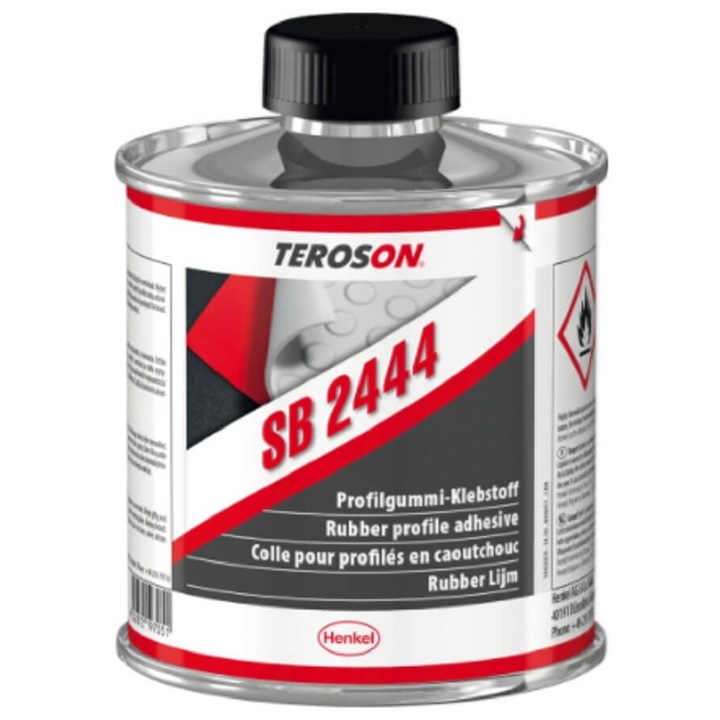 Adeziv contact, Teroson, Sb2444, Cauciuc, Capacitate 340 g, Timp de aderare 10 minute, Rezistenta la temperaturi, Elastic